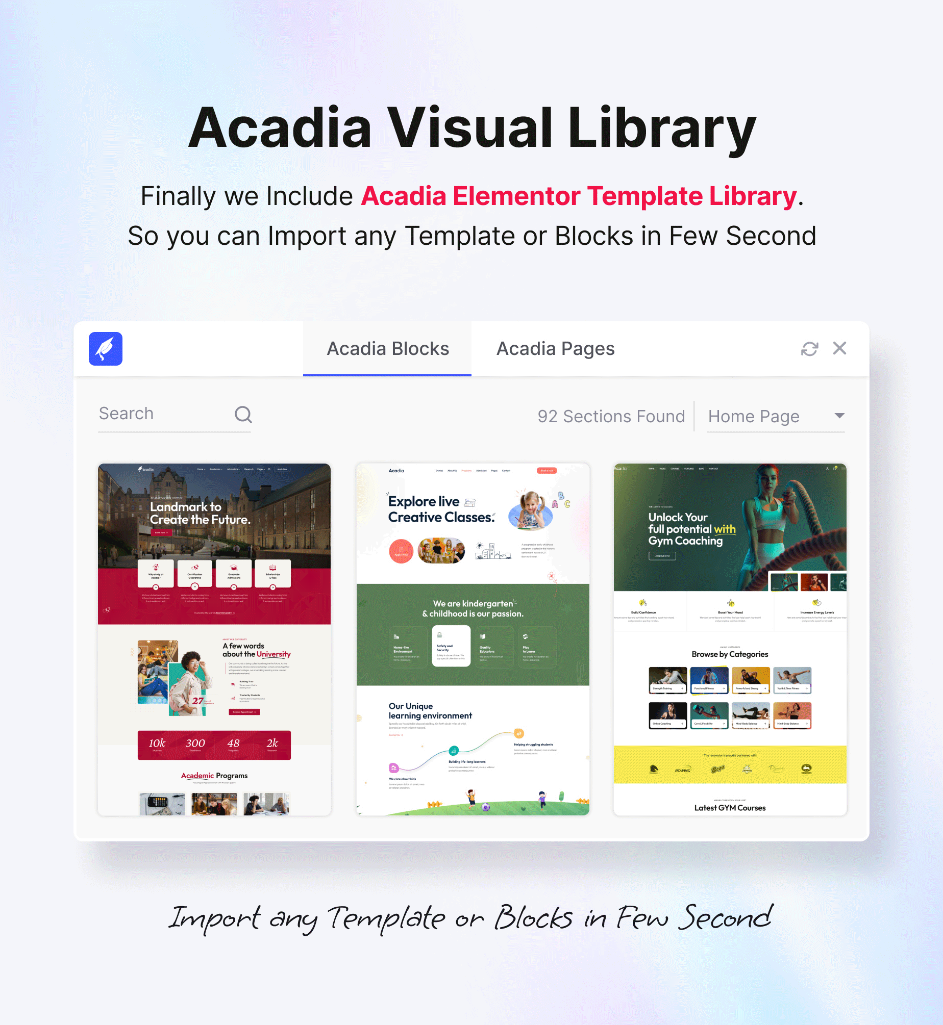 Education WordPress Theme For University & Online Course - Acadia