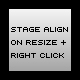 Center Ease + Stage Alignment + Right Click Menu