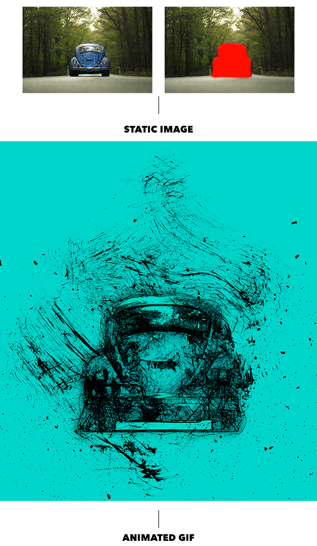 Gif Animated Ink Scribbles Photoshop Action - 12