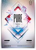 Pure House Flyer