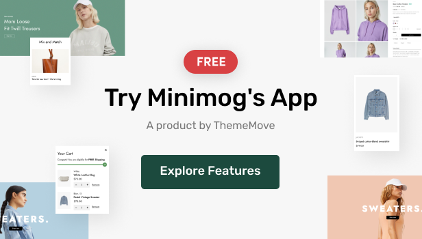 Minimog Shopify 主题模板