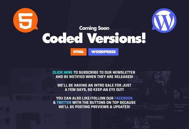 Valkivid - Streamer and Youtuber PSD Template - 8