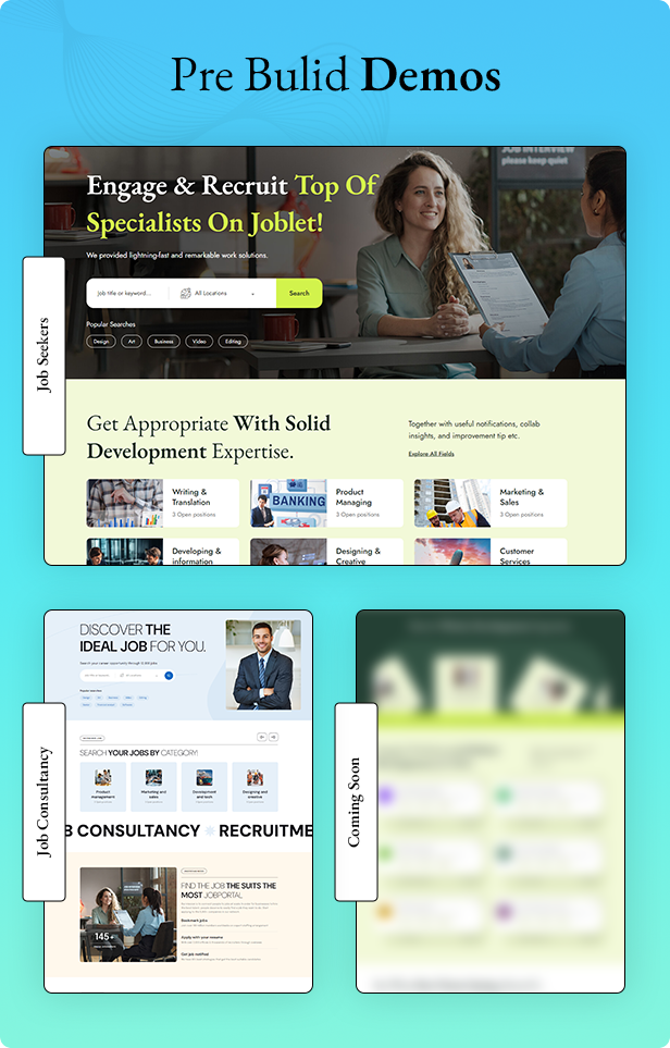 Job Marketplace WordPress theme