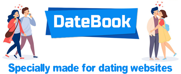 DateBook - Dating WordPress Theme. Specially made for Dating websites.