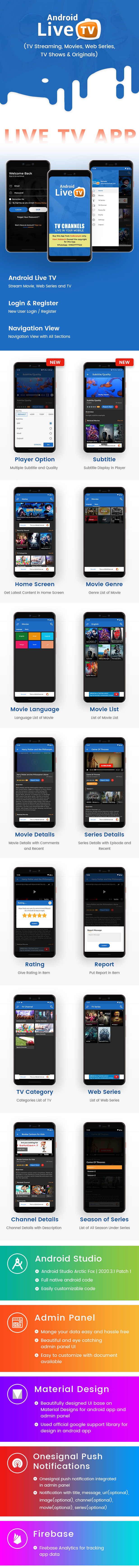 Android Live TV ( TV Streaming, Movies, Web Series, TV Shows & Originals) - 7