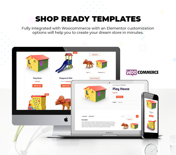 edukids woocommerce pages