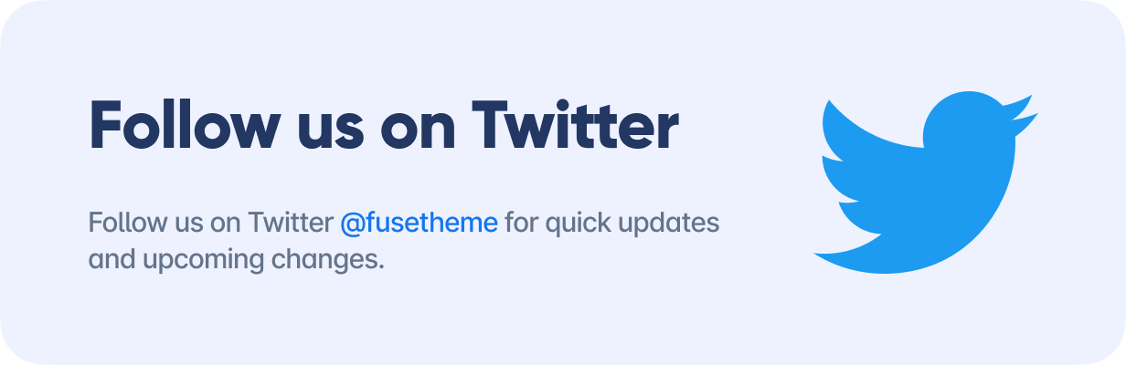 Fuse - Angular Admin Template