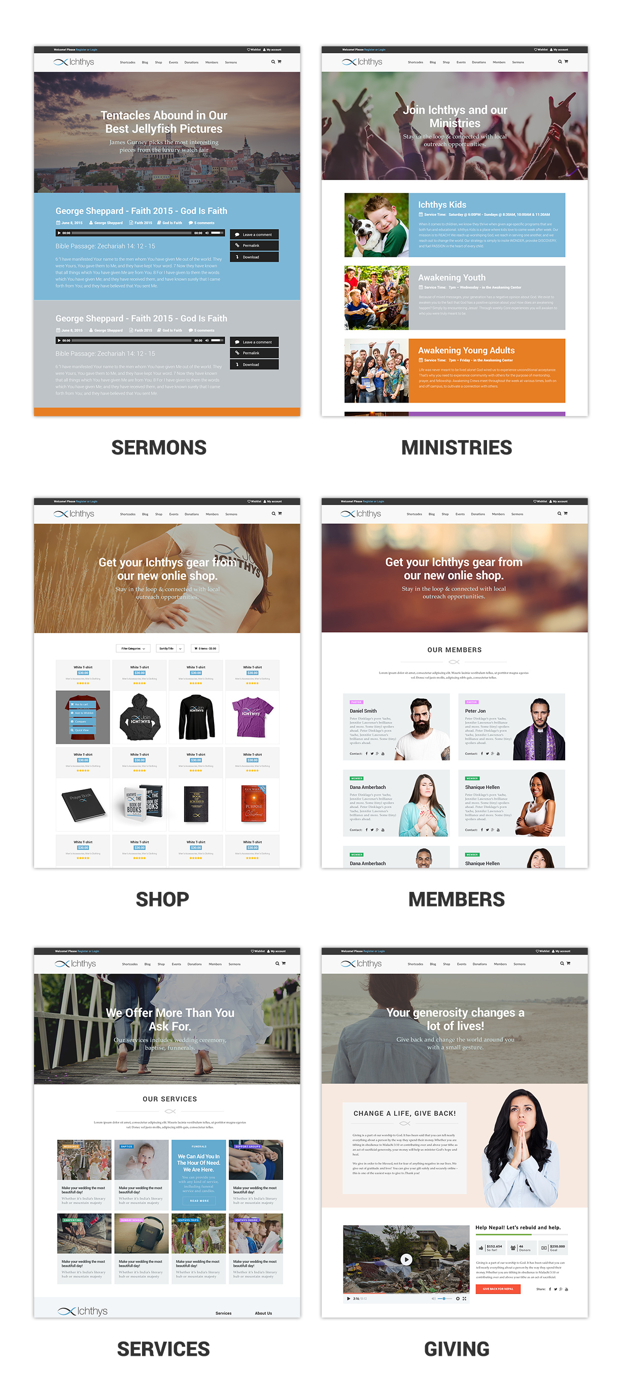 Ichthys - Church WordPress Theme - 6