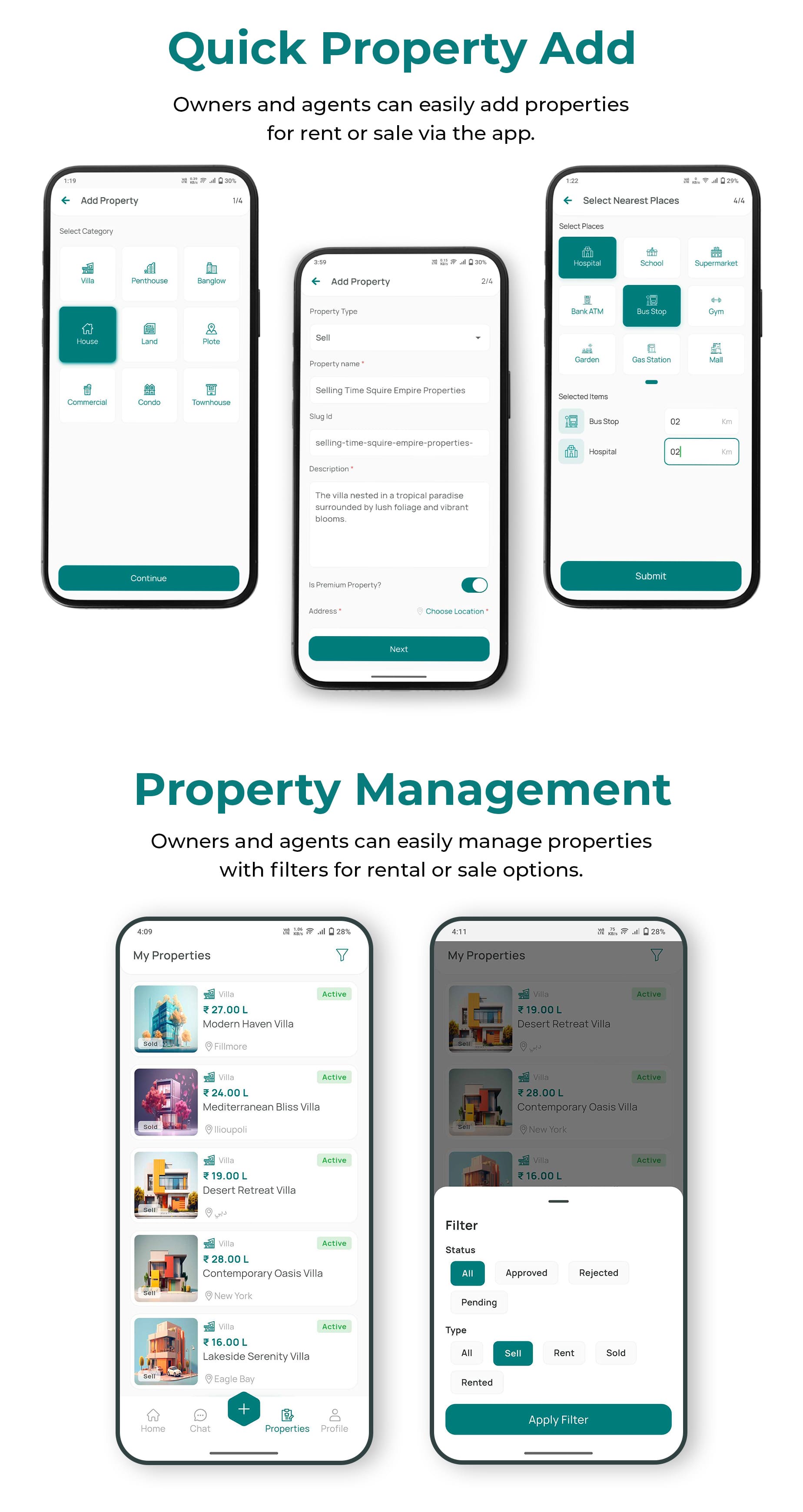 eBroker - Real Estate Property Buy-Rent-Sell Flutter app with Laravel Admin Panel | Web Version - 19