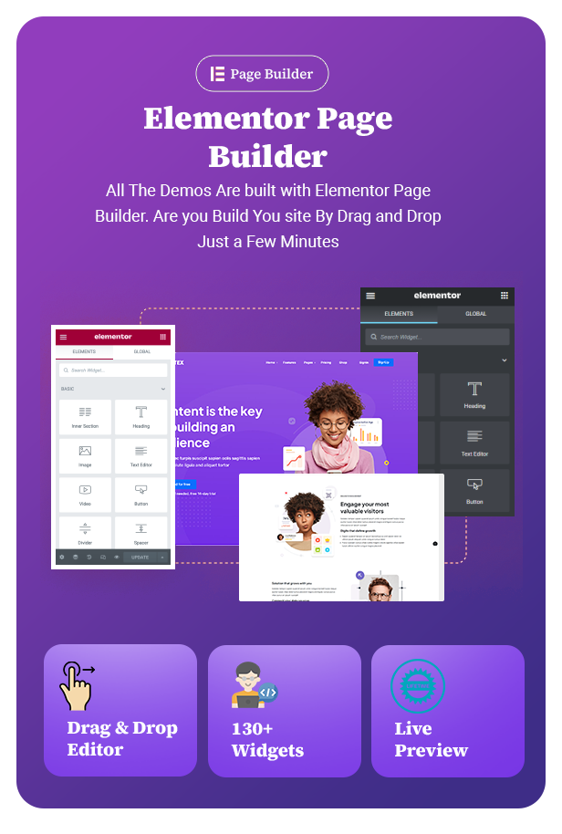 Martex - Software, SaaS & Startup Landing Page WordPress Theme with Automatic AI Content Writer - 4