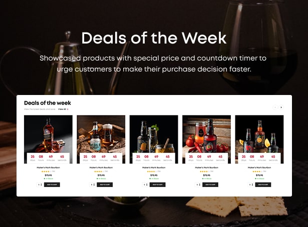 Liquory Drink Wine WordPress Theme Discount