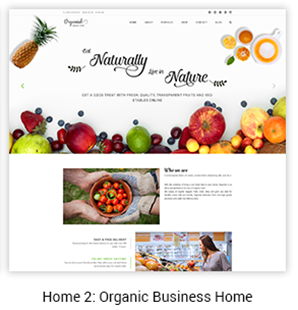 Organic Business Home