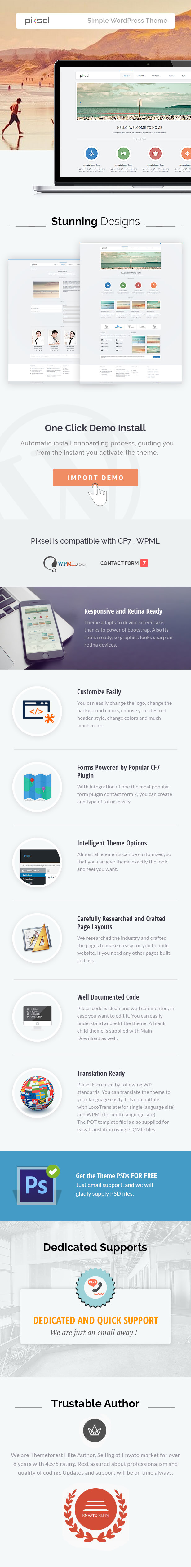 clean wordpress theme