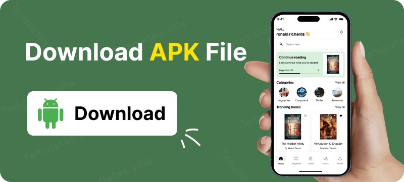 EbookPortal: Ebook Full App in Flutter with NodeJs Backend | ReadHub App - 1