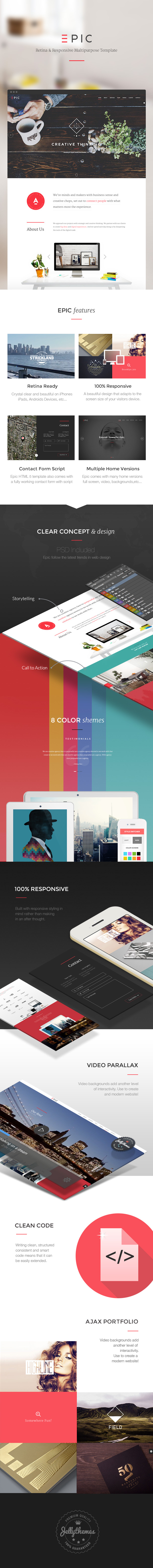 EPIC - Responsive Multipurpose Template - 1