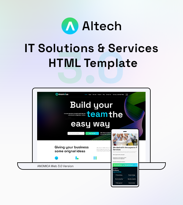 IT Sollutions and Services HTML Template