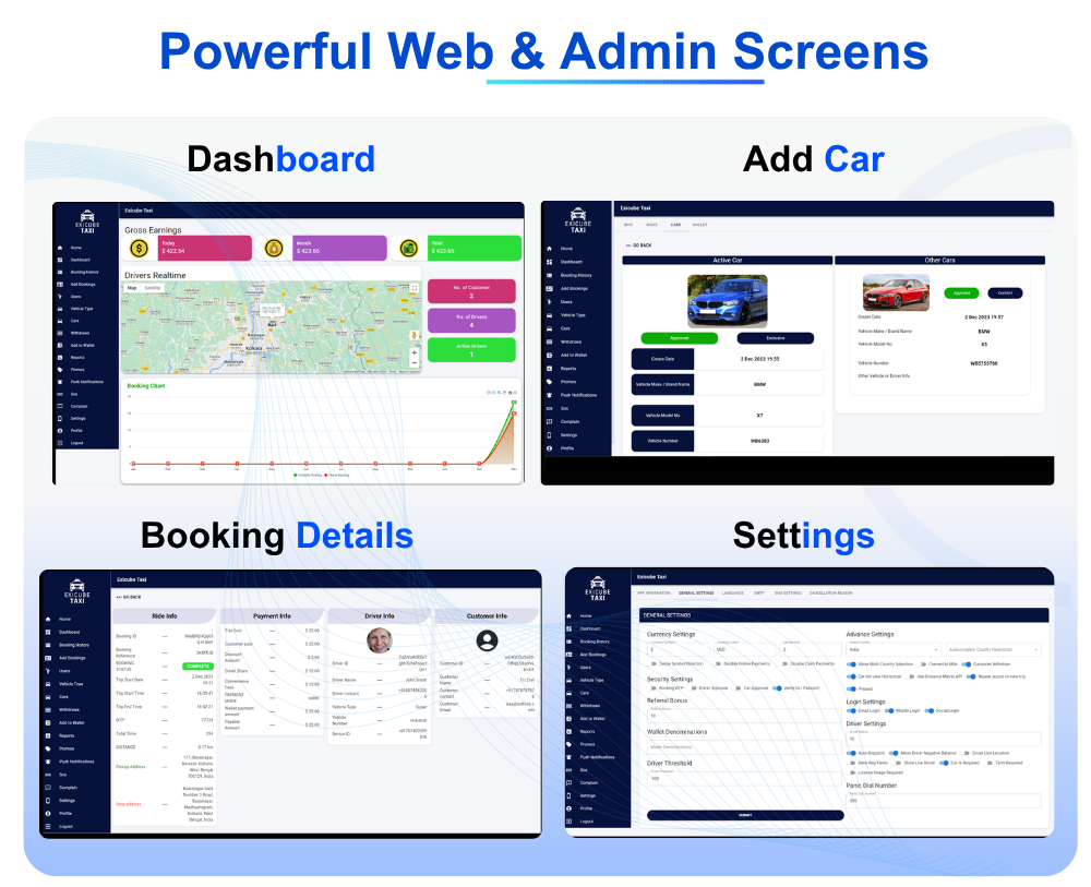 Exicube Taxi App - 10