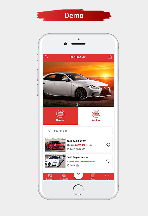 Car Dealer Native iOS Application - Swift - 2