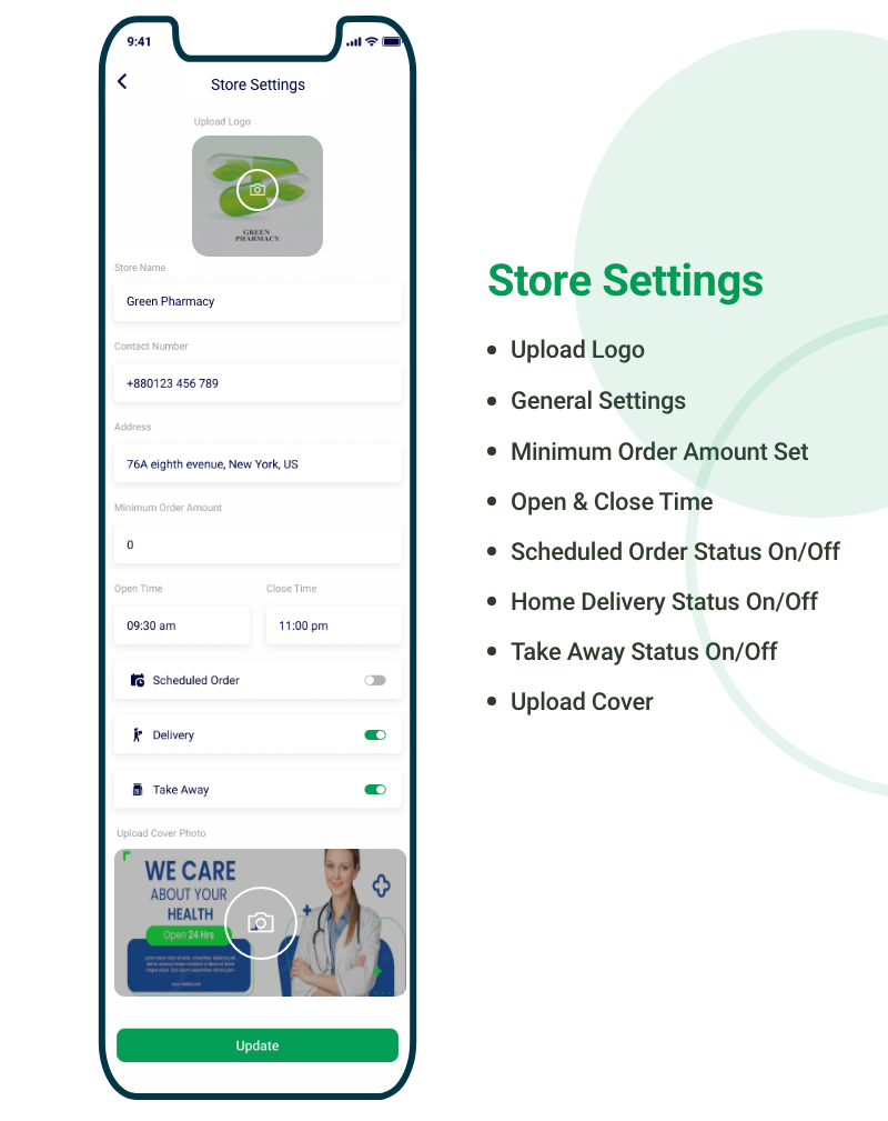 Multivendor Food, Grocery, eCommerce, Parcel, Pharmacy App and Website - perfectnotice.com