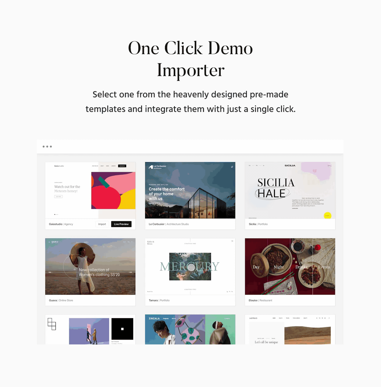 Ginea - Modern WooCommerce Theme
