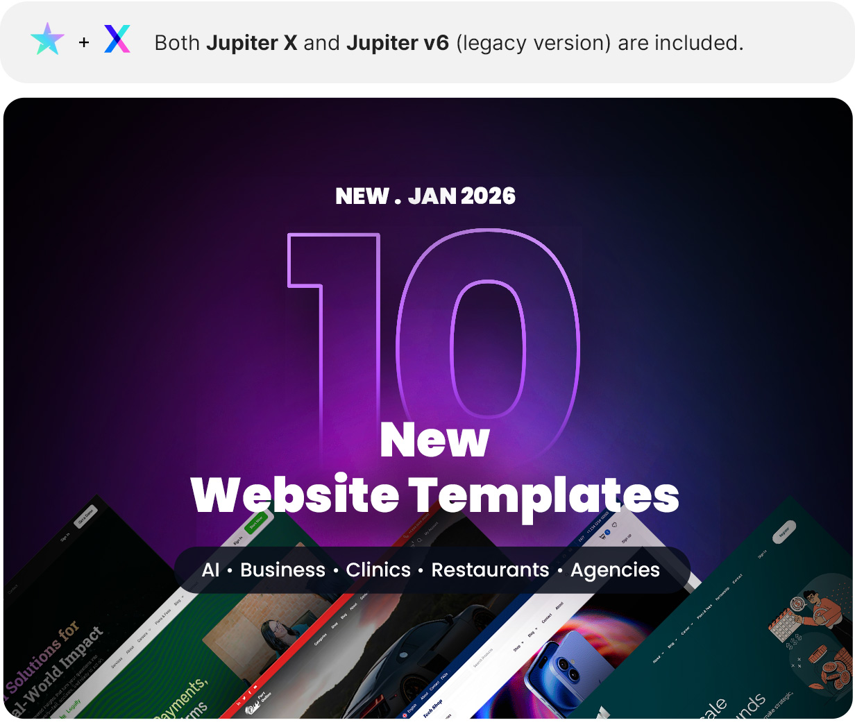 JupiterX - Multipurpose WordPress & WooCommerce Theme - 1