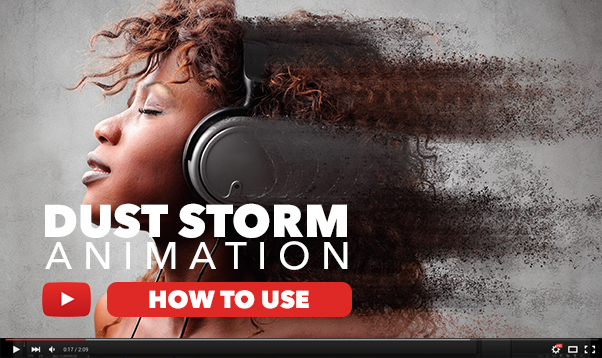 Dust Storm Animation Photoshop Action - 25