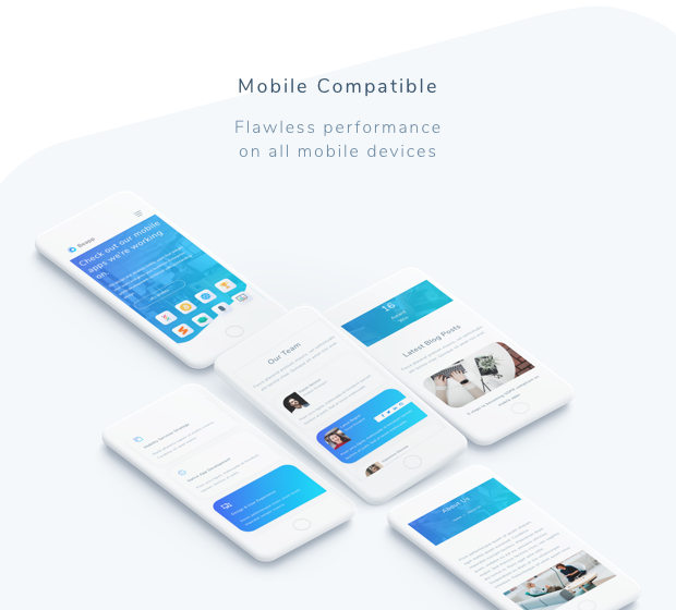 Beapp - Mobile App Development Agency HTML5 Template + RTL Support - 3