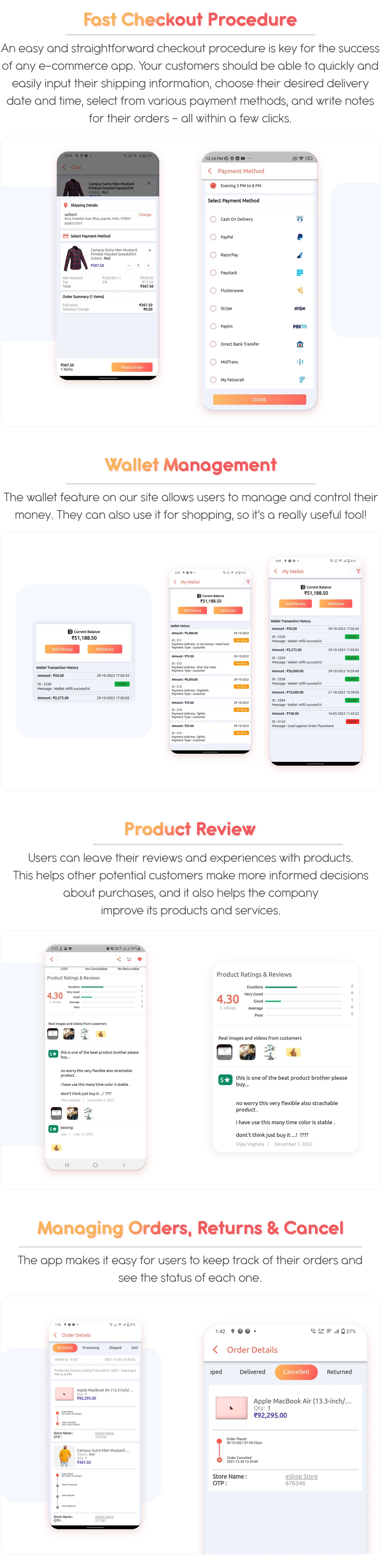 eShop - Multi Vendor eCommerce App & eCommerce Vendor Marketplace Flutter App - 28