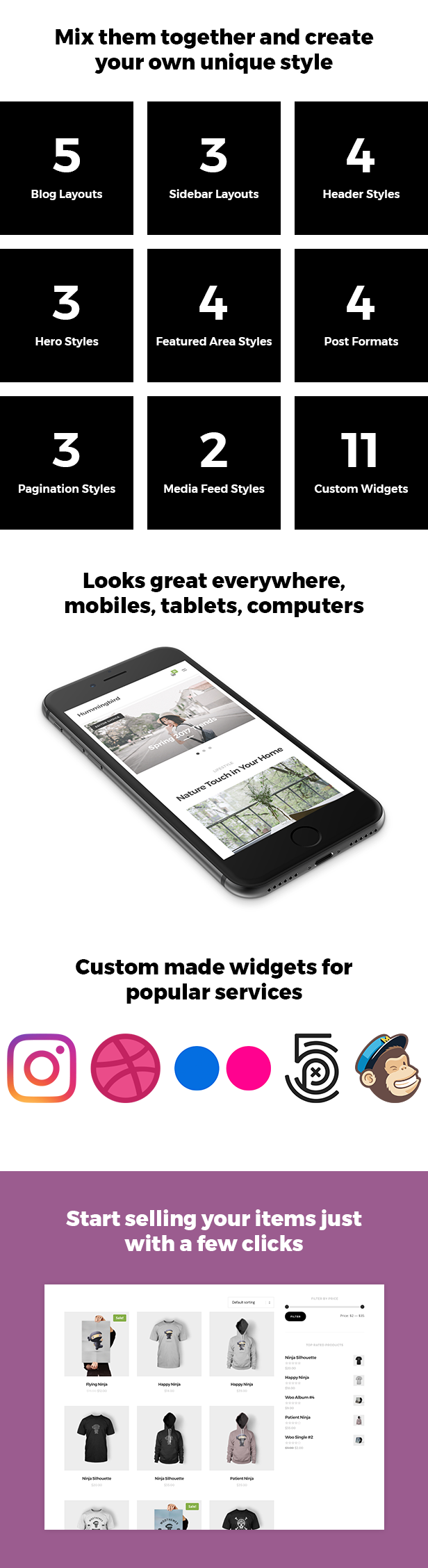 Hummingbird - The Ultimate Blog Theme by MondoTheme