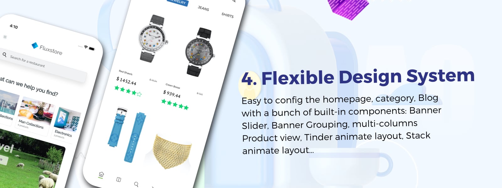 Fluxstore Strapi - Fastest Flutter App + Headless CMS Strapi - 5