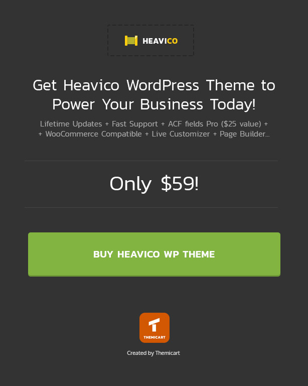 Buy Heavico - Construction, Building & Industrial WordPress Theme