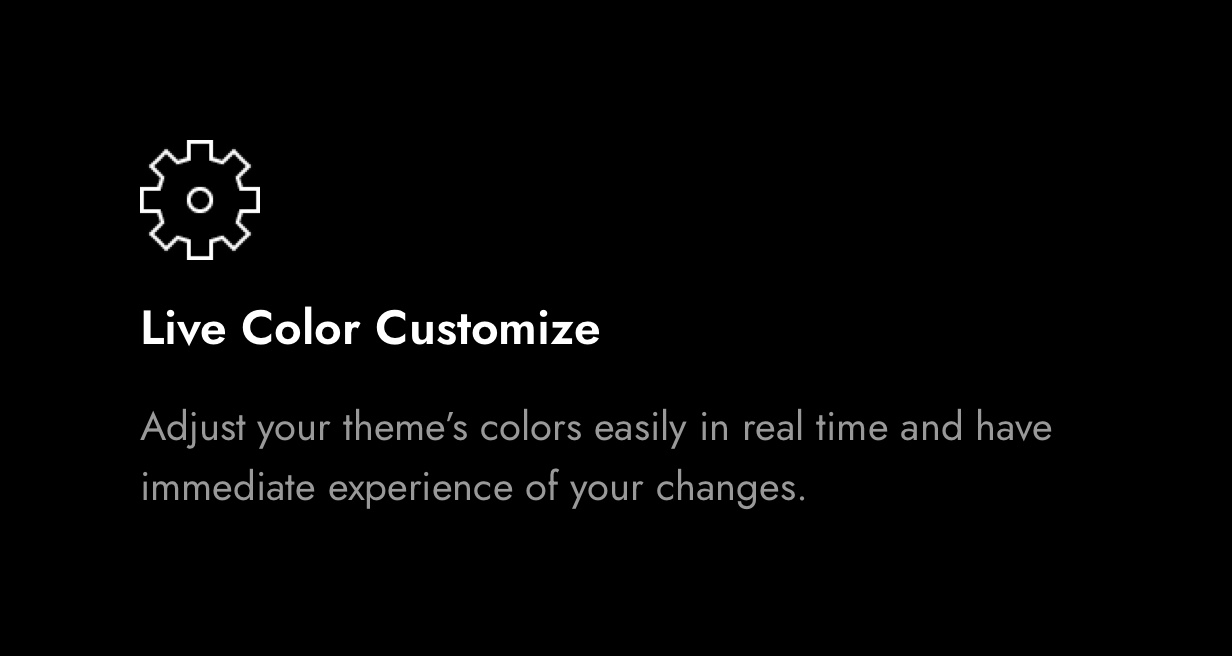 Personalização de cores Impeka