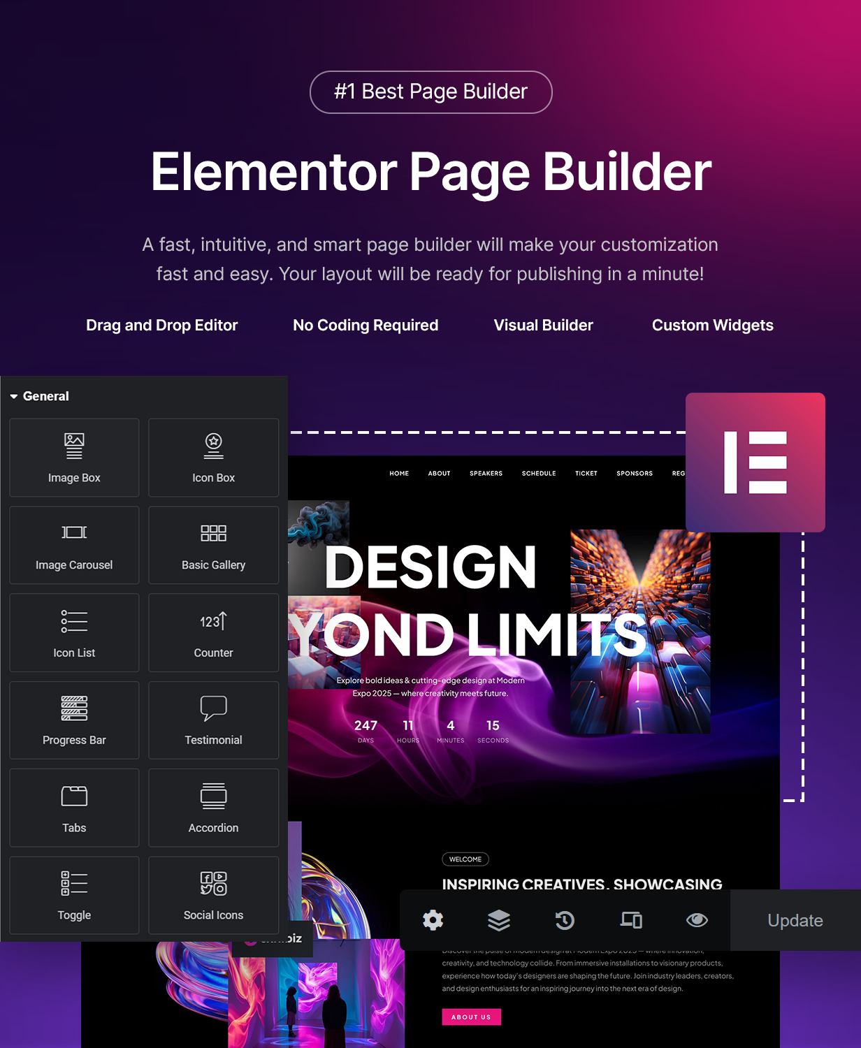 Exhibiz - Event, Conference and Meetup WordPress Theme - 2