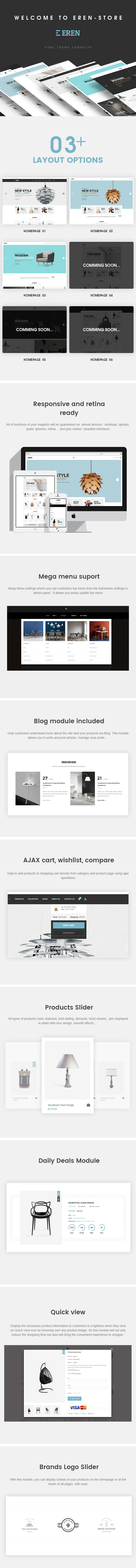 Eren - Multipurpose Ecommerce Template - 1