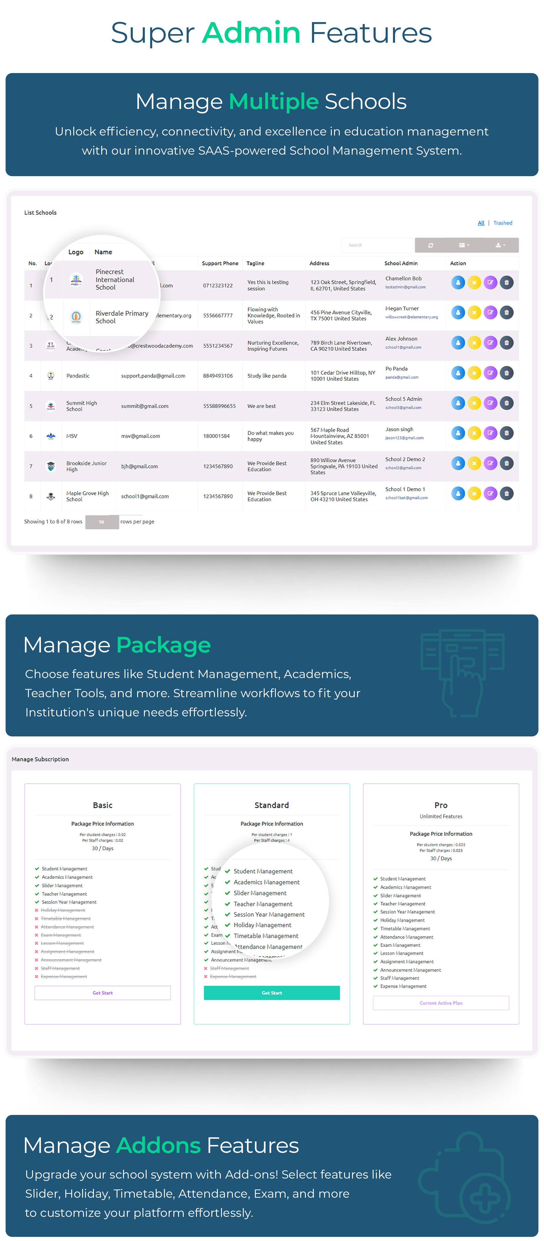 eSchool SaaS - School Management System with Student | Parents Flutter App | Laravel Admin - 21