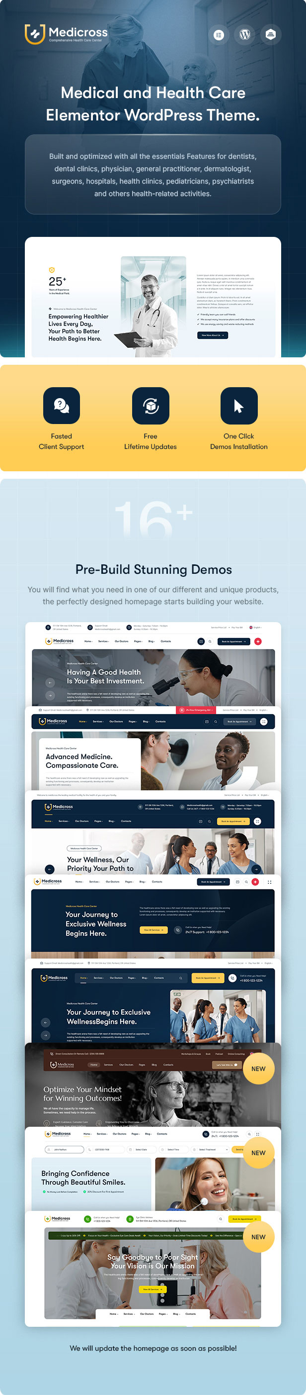 Medicross - Medical WordPress Theme - 5