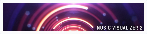 Audio React Tunnel Music Visualizer AE Template