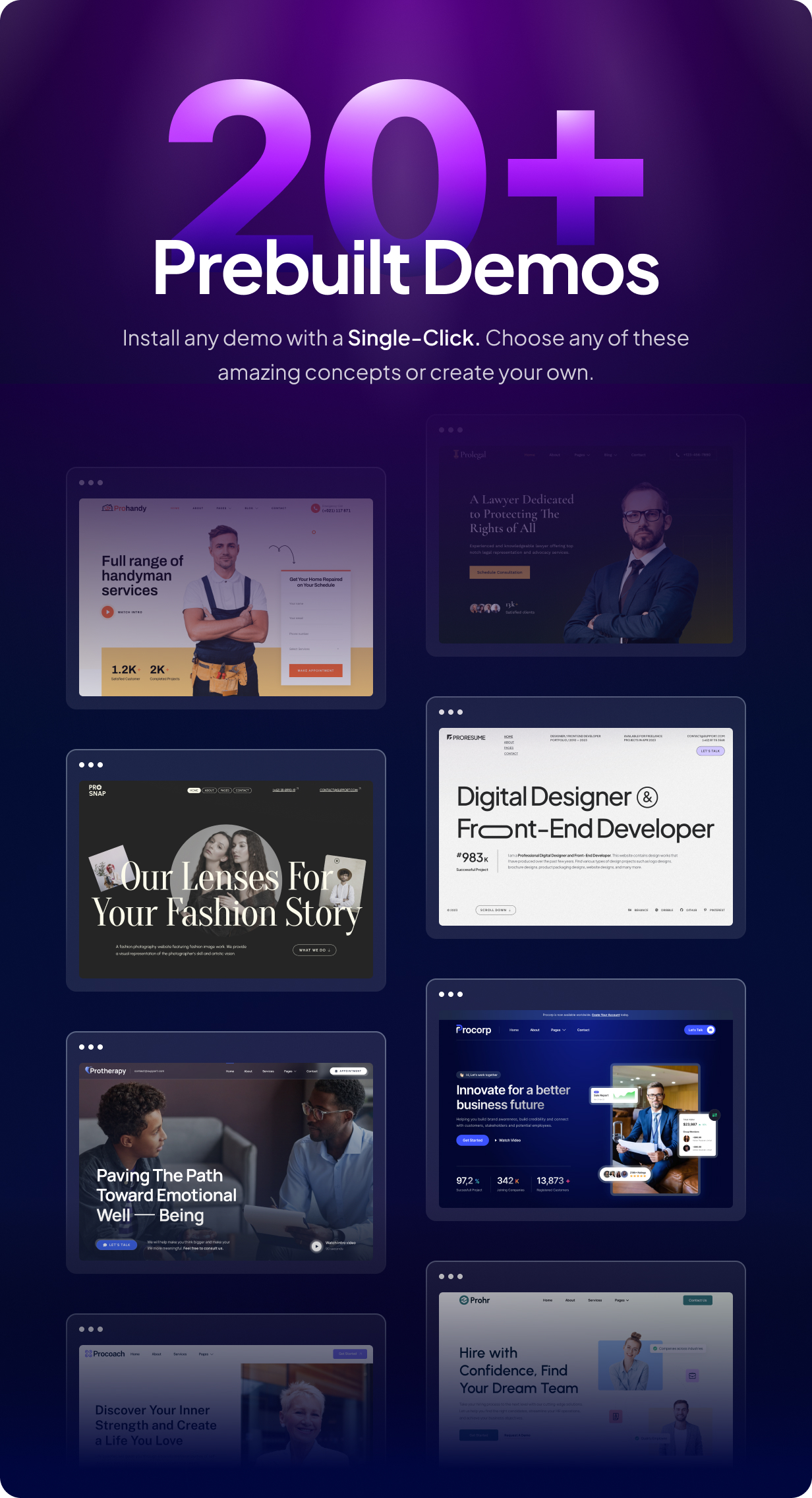Profecient - Multipurpose Elementor Business & WooCommerce WordPress Theme - 6