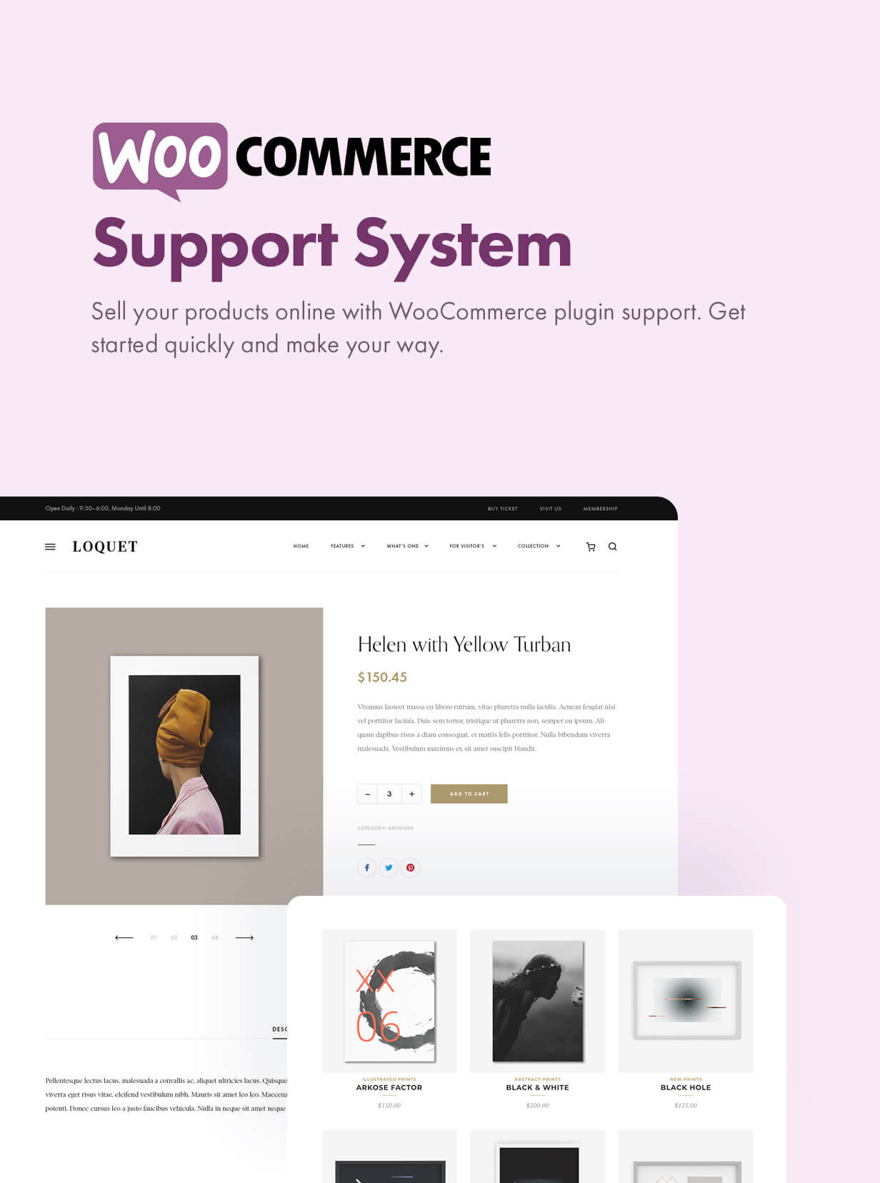 WooCommerce support