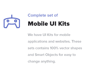 Mobile UI Kits