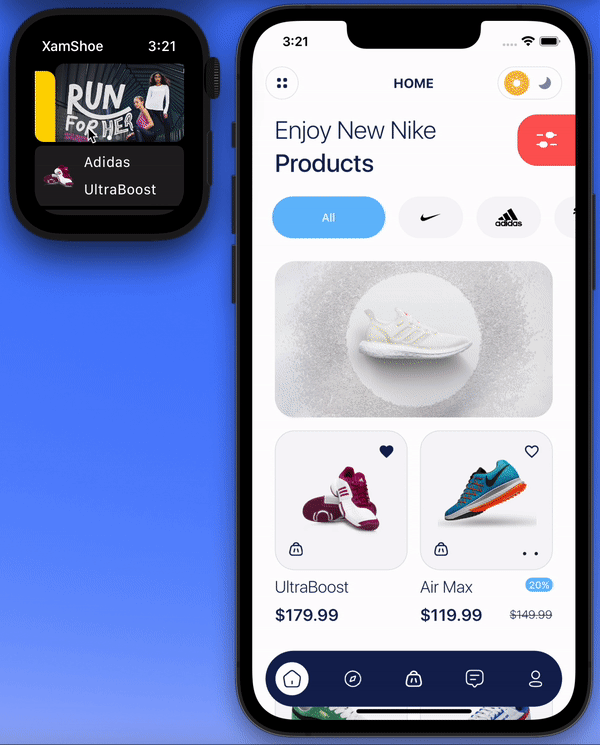 Flutter XamShoe Pro eCommerce + Flutter | Apple Watch – Buy Apps ...