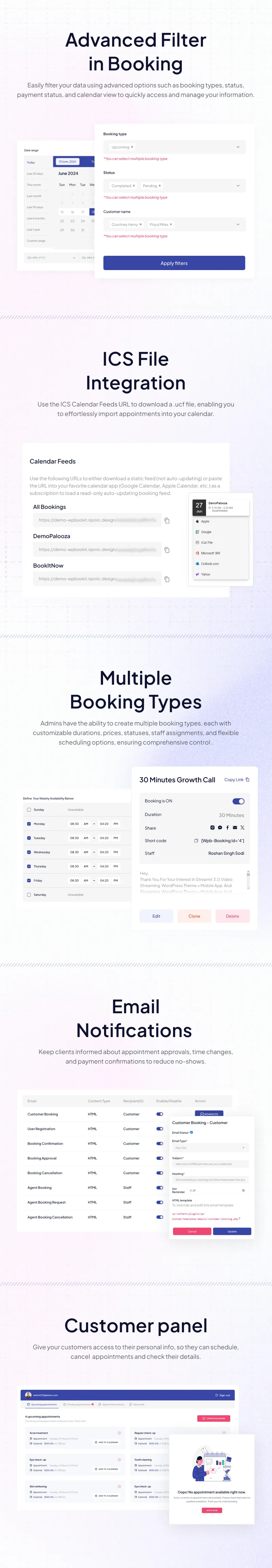 booking system wordpress | WPBookit | Iqonic Design