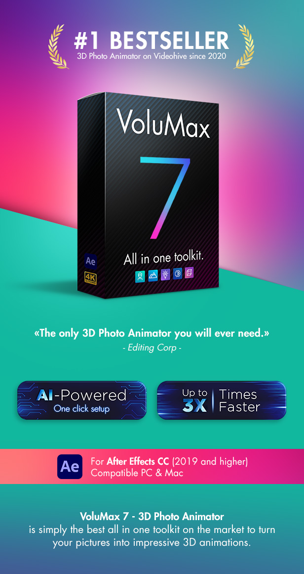 VoluMax - 3D Photo Animator - 2