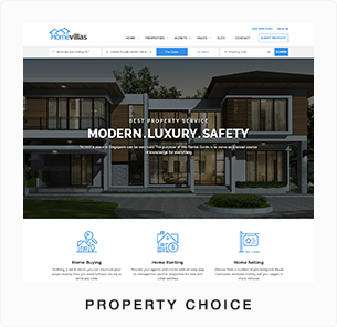 Home Villas | Real Estate WordPress Theme