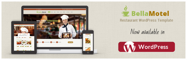 Bella - Restaurant and Bakery PSD Template - 1