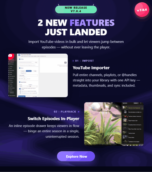 StreamVid - Movie, TV Show & Video Streaming WordPress Theme