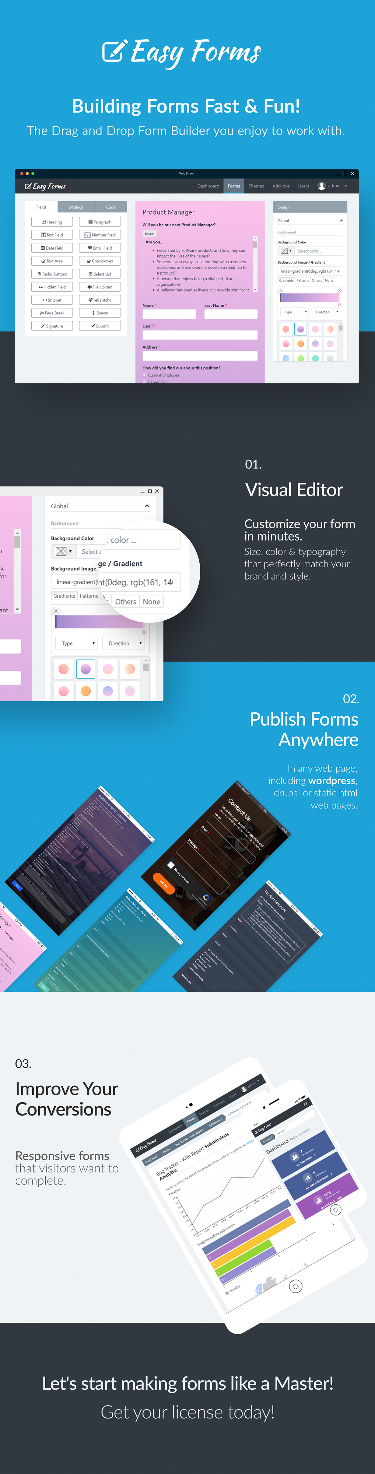 Easy Forms v1.18.4 - Advanced Form Builder and Manager - Authentic WP