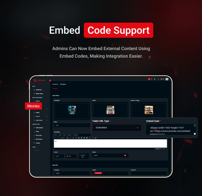 Streamit Laravel - Movie, TV Show, Video Streaming Platform With Laravel with ChatGPT - 20