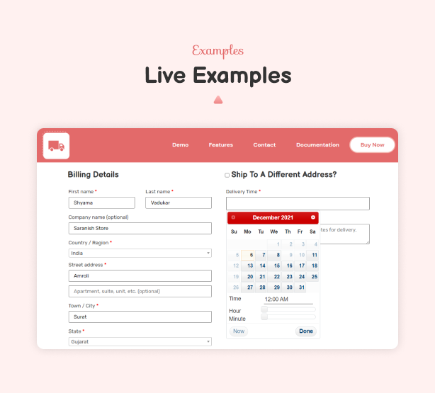 Live Examples