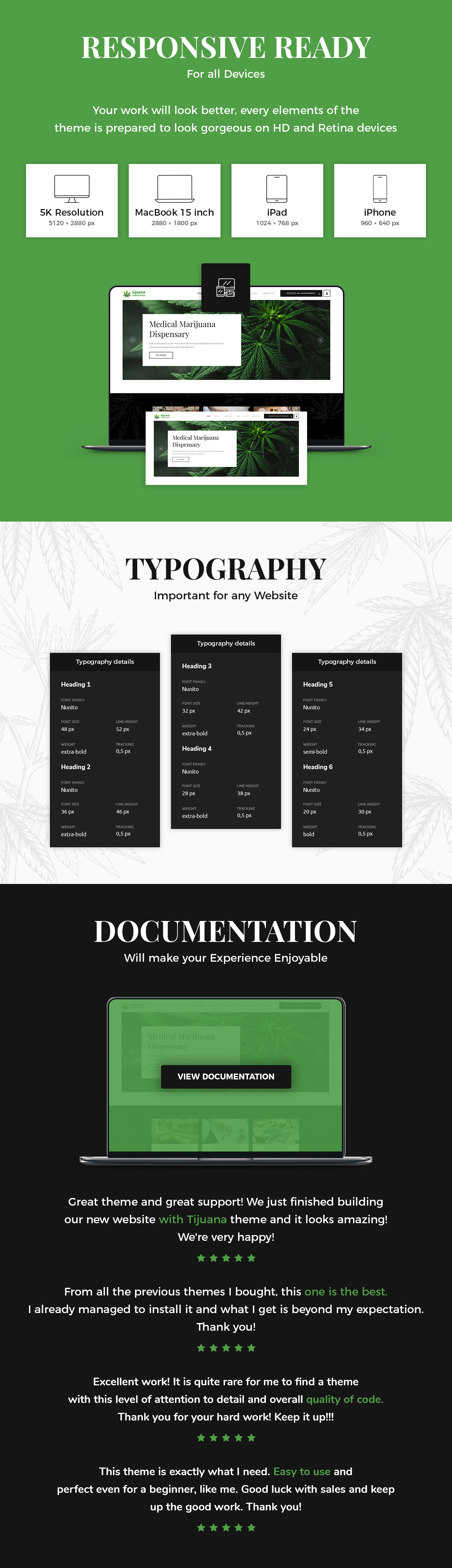 Tijuana - Marijuana Dispensary & Medical WordPress Theme - 5